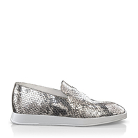 Flache Sneakers mit quadratischer Spitze für Damen 18106