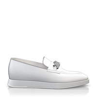 Flache Sneakers mit quadratischer Spitze für Damen 18148