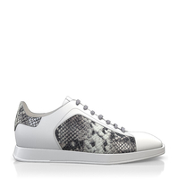 Flache Sneakers mit quadratischer Spitze für Damen 18523