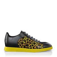 Flache Sneakers mit quadratischer Spitze für Damen 18541