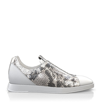 Flache Sneakers mit quadratischer Spitze für Damen 18544
