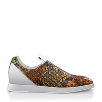 Flache Sneakers mit quadratischer Spitze für Damen 18547