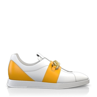Flache Sneakers mit quadratischer Spitze für Damen 18562