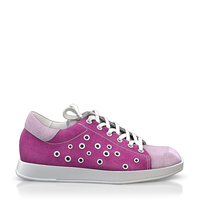 Flache Sneakers mit quadratischer Spitze für Damen 18577