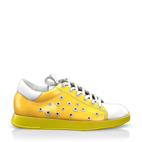 Flache Sneakers mit quadratischer Spitze für Damen 18580