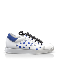 Flache Sneakers mit quadratischer Spitze für Damen 18592