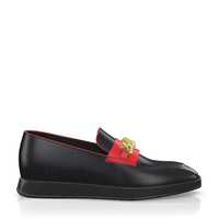 Flache Sneakers mit quadratischer Spitze für Damen 18607