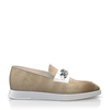 Flache Sneakers mit quadratischer Spitze für Damen 18616