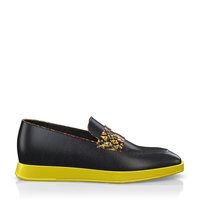 Flache Sneakers mit quadratischer Spitze für Damen 18649