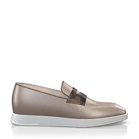 Flache Sneakers mit quadratischer Spitze für Damen 18655