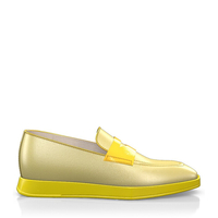Flache Sneakers mit quadratischer Spitze für Damen 18658