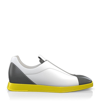 Flache Sneakers mit quadratischer Spitze für Damen 19207