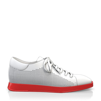 Flache Sneakers mit quadratischer Spitze für Damen 19528