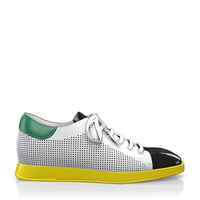 Flache Sneakers mit quadratischer Spitze für Damen 19546