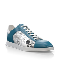 Flache Sneakers mit quadratischer Spitze für Damen 20884