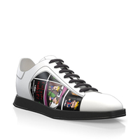 Flache Sneakers mit quadratischer Spitze für Damen 20908