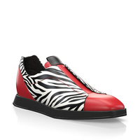 Flache Sneakers mit quadratischer Spitze für Damen 21399