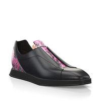Flache Sneakers mit quadratischer Spitze für Damen 24029
