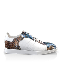Flache Sneakers mit quadratischer Spitze für Herren 16875