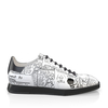 Flache Sneakers mit quadratischer Spitze für Herren 16881