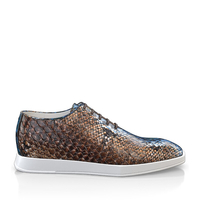 Flache Sneakers mit quadratischer Spitze für Herren 21363