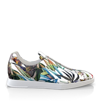 Flache Sneakers mit quadratischer Spitze für Herren 21387
