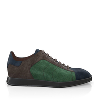 Flache Sneakers mit quadratischer Spitze für Herren 21411