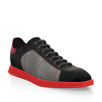 Flache Sneakers mit quadratischer Spitze für Herren 23693