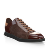 Flache Sneakers mit quadratischer Spitze für Herren 23696