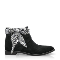 Flache Sommerstiefeletten 14486