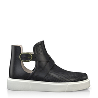 Flache Sommerstiefeletten 18016