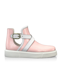 Flache Sommerstiefeletten 18019