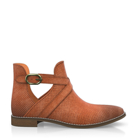 Flache Sommerstiefeletten 6338