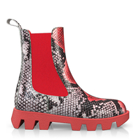 Halbhohe Damen-Stiefel 12173