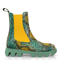 Halbhohe Damen-Stiefel 12176