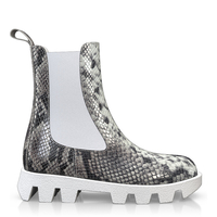 Halbhohe Damen-Stiefel 12179