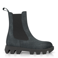 Halbhohe Damen-Stiefel 12185
