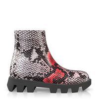 Halbhohe Damen-Stiefel 12344