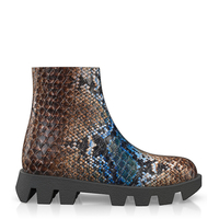Halbhohe Damen-Stiefel 12347