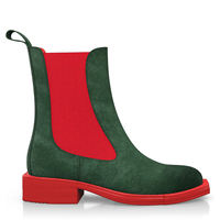 Halbhohe Damen-Stiefel 12371