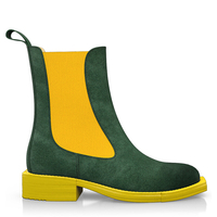 Halbhohe Damen-Stiefel 12374
