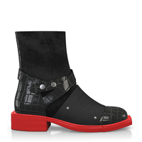Halbhohe Damen-Stiefel 12566