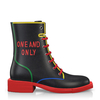 Halbhohe Damen-Stiefel 14024