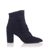 Heels Ankle Boots Viviana Veloursleder - Tiefer Blau