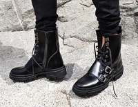 Herren Stiefel mit kräftiger Sohle 24263