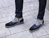 Herrenstiefel mit leichtgewichtiger Sohle 23410