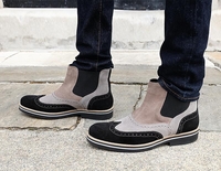 Herrenstiefel mit leichtgewichtiger Sohle 23676