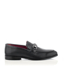 Horsebit-Loafer für Herren Antonio Schwarz