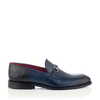 Horsebit-Loafer für Herren Giovanni Blau