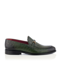 Horsebit-Loafer für Herren Giovanni Grün